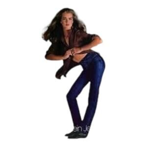 Calvin Klein Vintage High Rise Dark Wash Ladies Jeans 10
